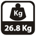 Lindr KONTAKT 40 - hmotnosť 26,8 kg