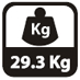 Lindr KONTAKT 40/K - hmotnosť 29,3 kg